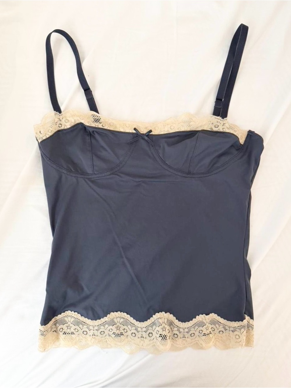 Lioness Navy Blue Lace-Trim Camisole - Picture 12 of 13
